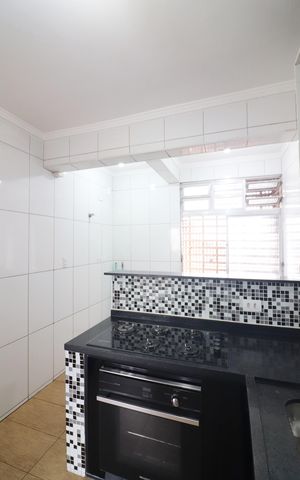 Apartamento para alugar com 85m², 3 quartos e sem vagaCozinha 