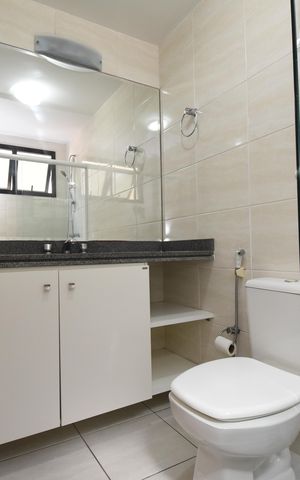 Apartamento à venda com 102m², 3 quartos e 1 vagaBanheiro da Suíte