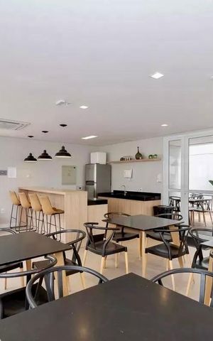 Apartamento à venda com 43m², 2 quartos e sem vagaSalão de Festas 