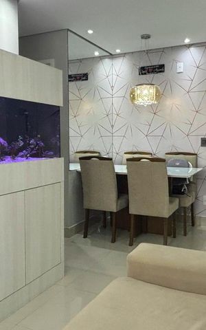 Apartamento à venda com 53m², 2 quartos e 1 vagaSala