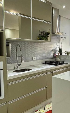 Apartamento à venda com 53m², 2 quartos e 1 vagaCozinha 