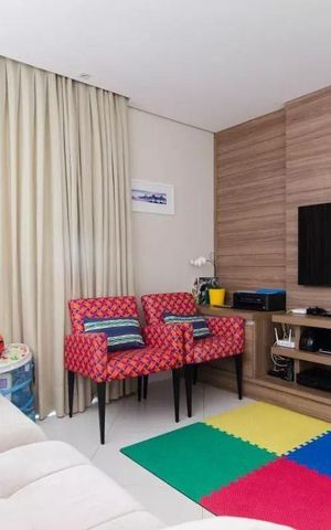 Apartamento à venda com 105m², 3 quartos e 2 vagas Apartamento à venda com 105m², 3 quartos e 2 vagasSala