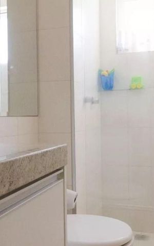 Apartamento à venda com 105m², 3 quartos e 2 vagas Apartamento à venda com 105m², 3 quartos e 2 vagasBanheiro