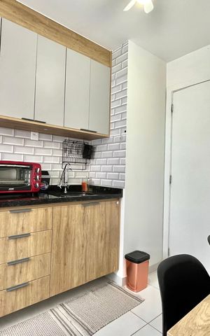 Apartamento para alugar com 24m², 1 quarto e sem vaga Apartamento para alugar com 24m², 1 quarto e sem vagaCozinha