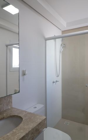 Apartamento à venda com 120m², 3 quartos e 1 vagaBanheiro suíte 