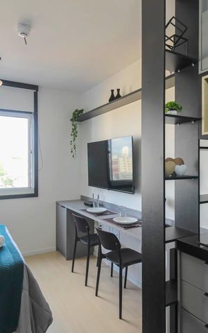 Apartamento para alugar com 18m², 1 quarto e sem vaga