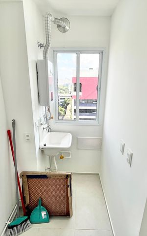 Apartamento para alugar com 36m², 2 quartos e sem vaga Apartamento para alugar com 36m², 2 quartos e sem vagaCozinha e Área de Serviço