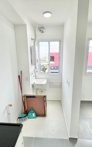 Apartamento para alugar com 36m², 2 quartos e sem vaga Apartamento para alugar com 36m², 2 quartos e sem vagaCozinha e Área de Serviço