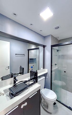 Apartamento à venda com 35m², 2 quartos e sem vagaBanheiro