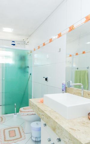 Casa para alugar com 357m², 3 quartos e 2 vagasBanheiro Social