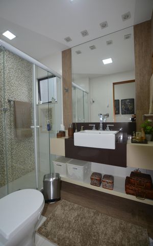 Apartamento à venda com 300m², 4 quartos e 2 vagasBanheiro da Suíte 