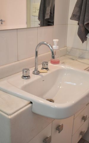 Apartamento à venda com 107m², 3 quartos e 2 vagasBanheiro Social
