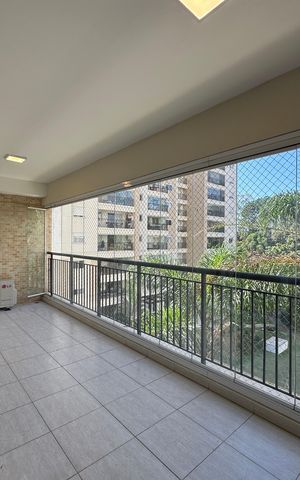 Apartamento para alugar com 144m², 3 quartos e 2 vagas Apartamento para alugar com 144m², 3 quartos e 2 vagasVaranda da Sala