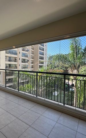Apartamento para alugar com 144m², 3 quartos e 2 vagas Apartamento para alugar com 144m², 3 quartos e 2 vagasVaranda da Sala