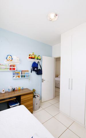 Apartamento à venda com 71m², 3 quartos e 2 vagasQuarto 1