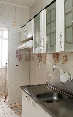 Apartamento à venda com 80m², 3 quartos e sem vagaCozinha + Área de Serviço