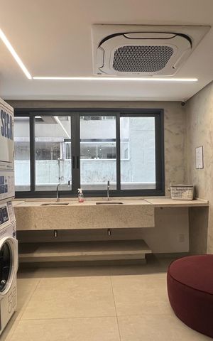 Studio à venda com 21m², 1 quarto e sem vaga Studio à venda com 21m², 1 quarto e sem vagaLavanderia