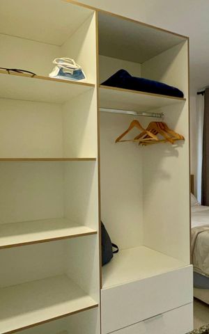 Studio à venda com 21m², 1 quarto e sem vaga Studio à venda com 21m², 1 quarto e sem vagaArmário