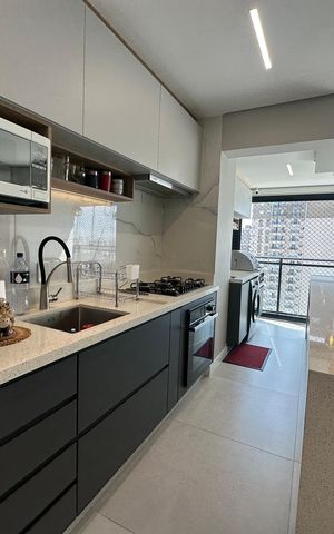 Apartamento à venda com 87m², 2 quartos e 2 vagas Apartamento à venda com 87m², 2 quartos e 2 vagasCozinha