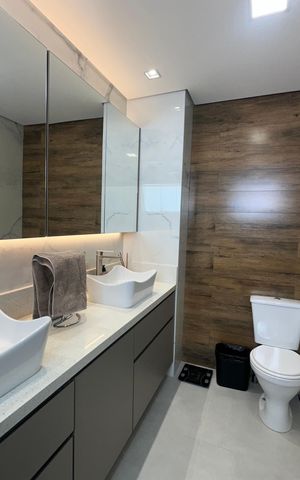 Apartamento à venda com 87m², 2 quartos e 2 vagas Apartamento à venda com 87m², 2 quartos e 2 vagasBanheiro da Suíte 2