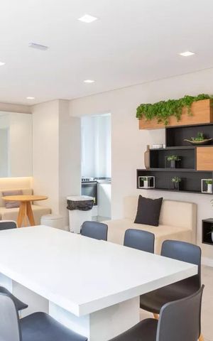 Apartamento à venda com 35m², 2 quartos e sem vaga Apartamento à venda com 35m², 2 quartos e sem vagaSalão de Festas