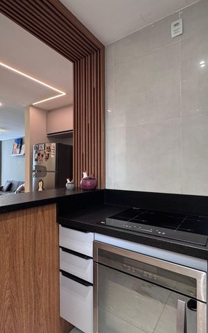 Apartamento à venda com 71m², 2 quartos e 1 vaga Apartamento à venda com 71m², 2 quartos e 1 vagaCozinha e Área de Serviço