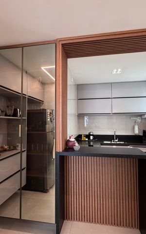 Apartamento à venda com 71m², 2 quartos e 1 vaga Apartamento à venda com 71m², 2 quartos e 1 vagaCozinha e Área de Serviço