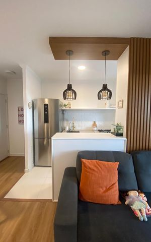 Apartamento à venda com 48m², 2 quartos e 2 vagas Apartamento à venda com 48m², 2 quartos e 2 vagasSala