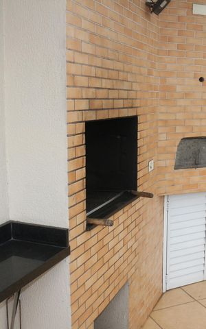 Apartamento à venda com 83m², 3 quartos e 2 vagasÁrea comum - Churrasqueira