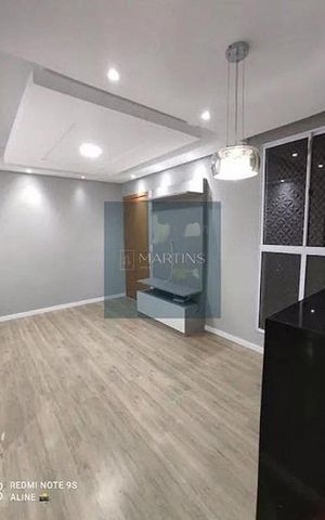Apartamento à venda com 45m², 2 quartos e 1 vaga
