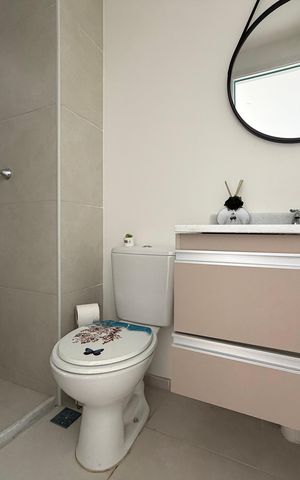 Apartamento para alugar com 46m², 2 quartos e 1 vaga Apartamento para alugar com 46m², 2 quartos e 1 vagaBanheiro