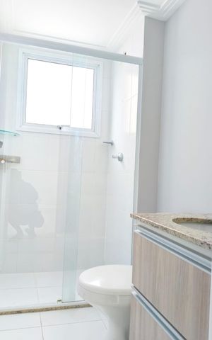 Apartamento à venda com 52m², 2 quartos e 1 vaga Apartamento à venda com 52m², 2 quartos e 1 vagaBanheiro