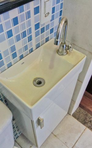 Casa para alugar com 90m², 2 quartos e 1 vaga Casa para alugar com 90m², 2 quartos e 1 vagaBanheiro da Suíte 2