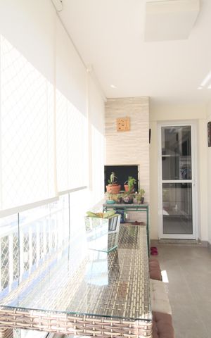 Apartamento à venda com 126m², 3 quartos e 2 vagasVaranda Sala