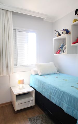 Apartamento à venda com 126m², 3 quartos e 2 vagasQuarto 2