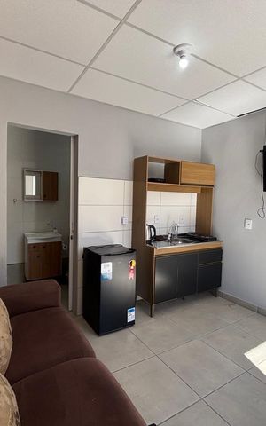Apartamento para alugar com 40m², 1 quarto e 1 vaga