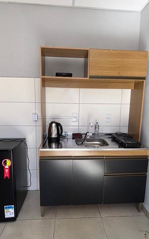 Apartamento para alugar com 40m², 1 quarto e 1 vaga