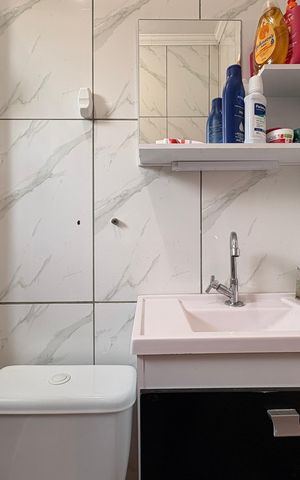 Apartamento para alugar com 49m², 2 quartos e 1 vaga Apartamento para alugar com 49m², 2 quartos e 1 vagaBanheiro