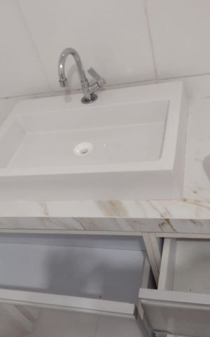 Apartamento à venda com 42m², 1 quarto e 1 vaga Apartamento à venda com 42m², 1 quarto e 1 vagaBanheiro