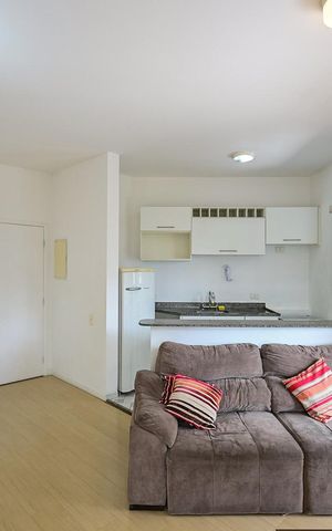 Apartamento para alugar com 55m², 1 quarto e 1 vagaSala
