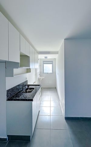Apartamento à venda com 53m², 2 quartos e 1 vagaCozinha