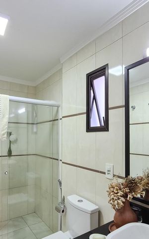 Apartamento à venda com 116m², 3 quartos e 2 vagas Apartamento à venda com 116m², 3 quartos e 2 vagasBanheiro da Suíte