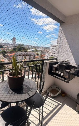 Apartamento para alugar com 47m², 2 quartos e 1 vaga Apartamento para alugar com 47m², 2 quartos e 1 vagaVaranda