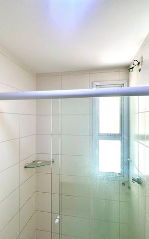 Apartamento à venda com 63m², 3 quartos e 1 vaga Apartamento à venda com 63m², 3 quartos e 1 vagaBanheiro 1