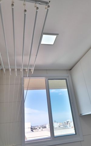 Apartamento para alugar com 73m², 2 quartos e 2 vagasCozinha e Área de Serviço