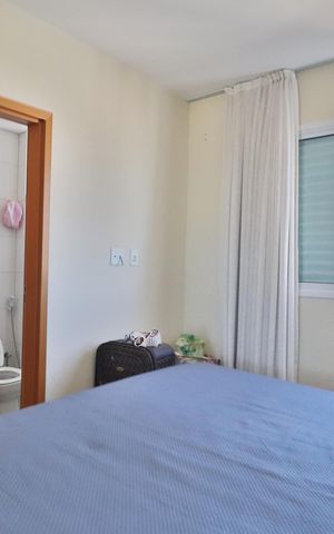 Apartamento para alugar com 73m², 2 quartos e 2 vagasQuarto 2 - Suíte