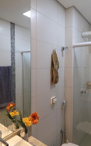 Apartamento para alugar com 73m², 2 quartos e 2 vagasBanheiro Social