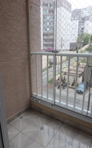 Apartamento para alugar com 50m², 2 quartos e 1 vagaSacada