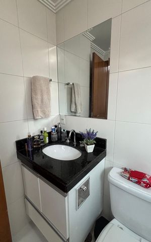 Apartamento à venda com 105m², 3 quartos e 3 vagasBanheiro da Suíte