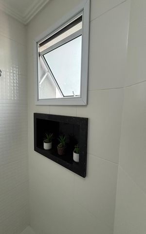 Apartamento à venda com 105m², 3 quartos e 3 vagasBanheiro da Suíte